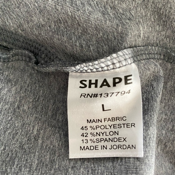 Shape Tru Form Zip Front Activewear Jacket Gray NWT Size L - Picture 11 of 11